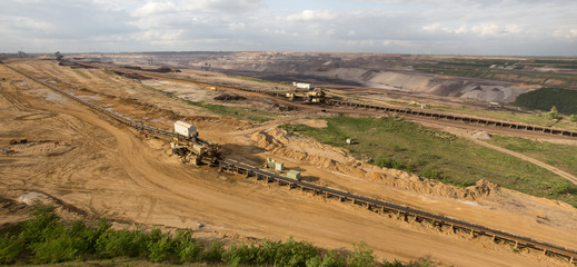 garzweiler open cast mining germany