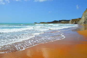 Xi beach, Kefalonia, Greece