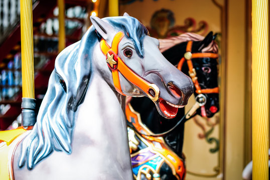 Merry-Go-Round Carousel Horses