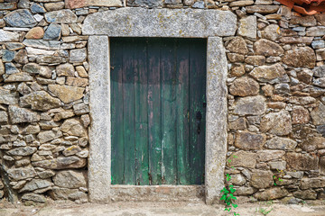 Fototapeta na wymiar Old textured door 