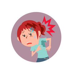 わき汗
夏のお悩み
若い女性