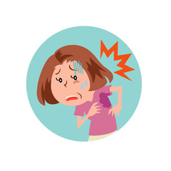 わき汗
夏のお悩み
中年女性