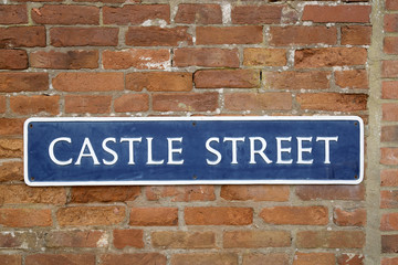 Castle Street Sign, Warwick