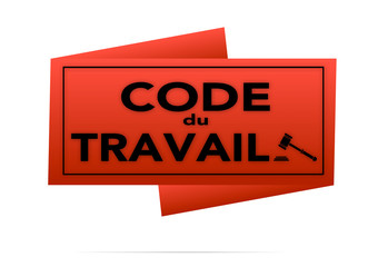 code du travail  étiquette