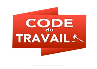 code du travail  étiquette
