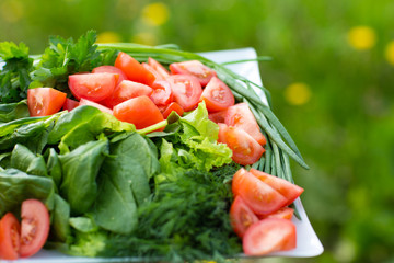 variation of vegetables