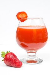 strawberry juice vertical