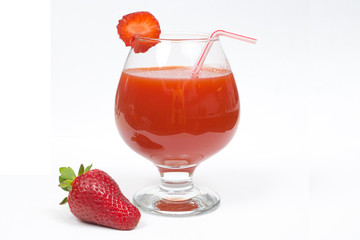 strawberry juice vertical