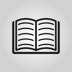 Book icon. vector design. Library symbol. web. graphic. JPG. AI. app. logo. object. flat. image. sign. eps. art. picture