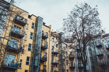 typical berlin apartments exterior