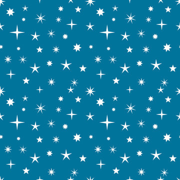 Stars seamless pattern © Studio Barcelona