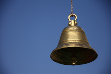 Fototapeta premium Temple bell close up
