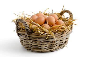 Braune Eier