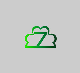 Number 7 logo. Vector logotype design set
