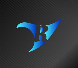 Letter r Alphabetical Logo Design Concepts

