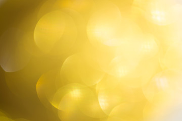 gold background, abstract golden bokeh light celebration