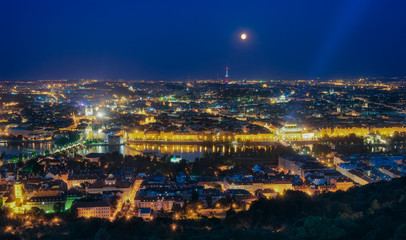 Amazing Old Town night view, Prague, Czech republic