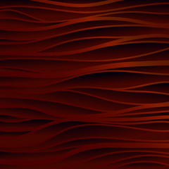Red texture. Wavy background. Interior wall decoration. Vector i