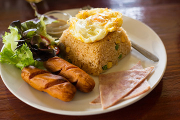 Fried rice thai style