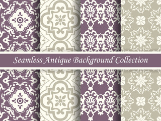 Antique seamless background collection_100