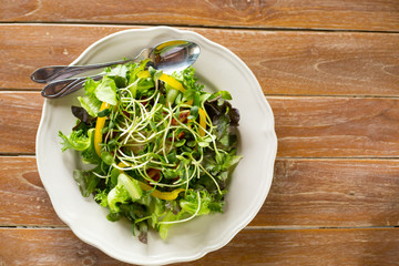 Salad tropical fruit for your healthy