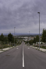 Fototapeta premium Calle de Cabanes (Castellón, España).