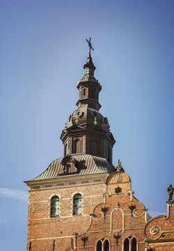Church tower detail