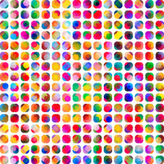 Abstract artistic watercolor stained dots background