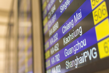 Obraz premium flight on billboard