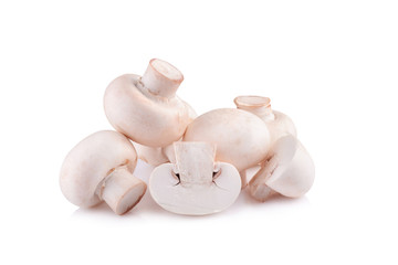 Champignon Isolated on White Background
