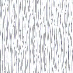 Hand drawn wavy background. Abstract seamless pattern. Endless texture. Can be used for wallpaper, pattern fills, web page background, surface textures. White background.