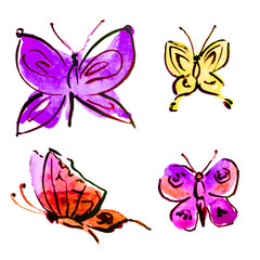 butterflies design
