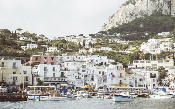 Port of Capri, Napoli, Campania, Italia