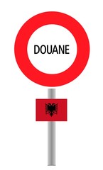 Douane de l'Albanie