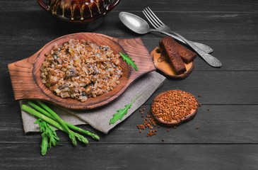 Buckwheat food photo