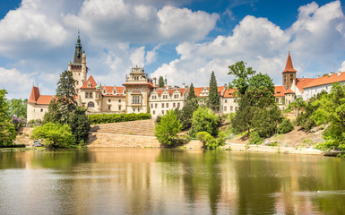 Obraz premium Beautiful park near Prague.