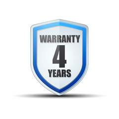 4 years warranty