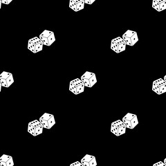 Simple vector dices icon