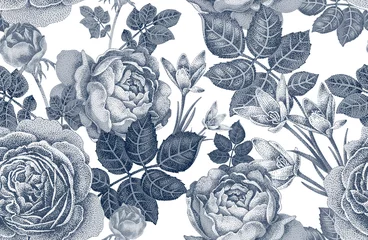 Nahtloses Blumenmuster. © marinavorona