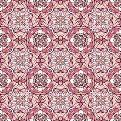 Seamless pattern with decorative ornament