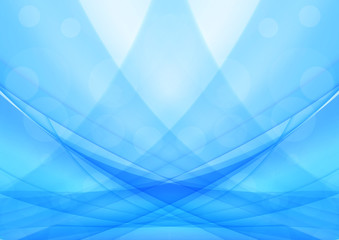 Abstract blue background. Vector Illustration