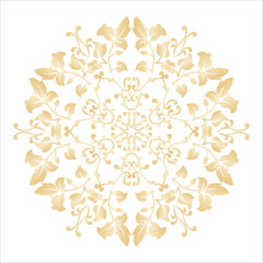 Tender abstract pattern, mandala.