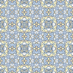 Seamless pattern with decorative ornament