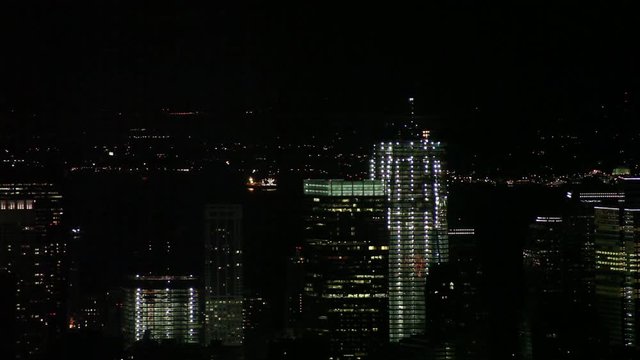 a New York City, NY, USA di notte
