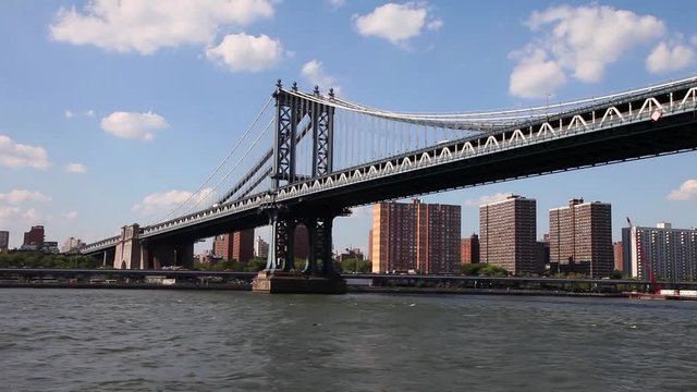 Panorami dello skyline con i grattacieli a New York City, NY, USA
