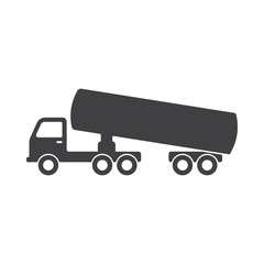Chemical truck icon