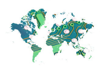 data science world map