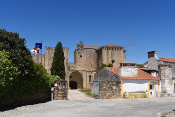 Fototapeta na wymiar Monastery of Flor da Rosa, Alentejo region, Portugal