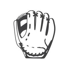 baseball glove icon