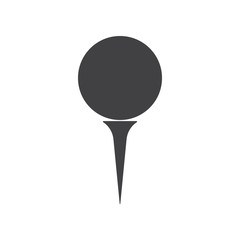 Golf ball icon.